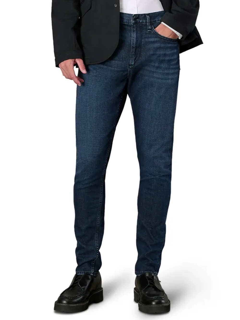 rag & bone Men's Dark Indigo Slim Straight Jeans